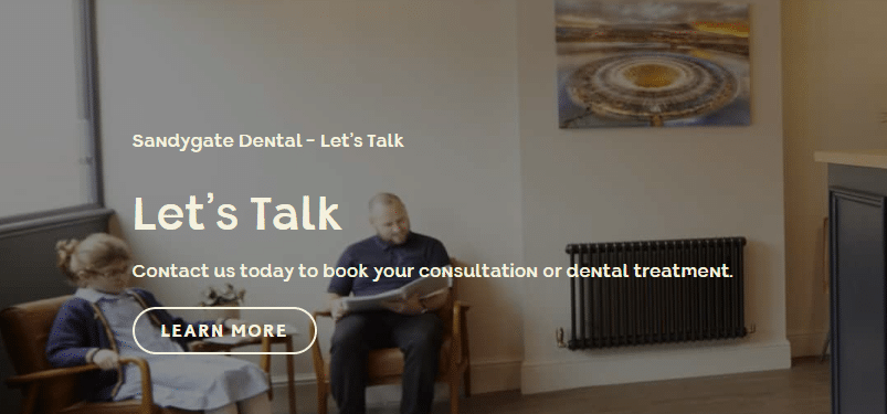 Accessible Website - Dentist in Sheffield | Sandygate Dental